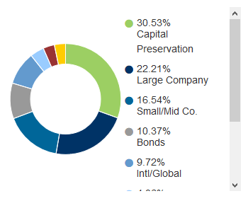 Plan asset allocation