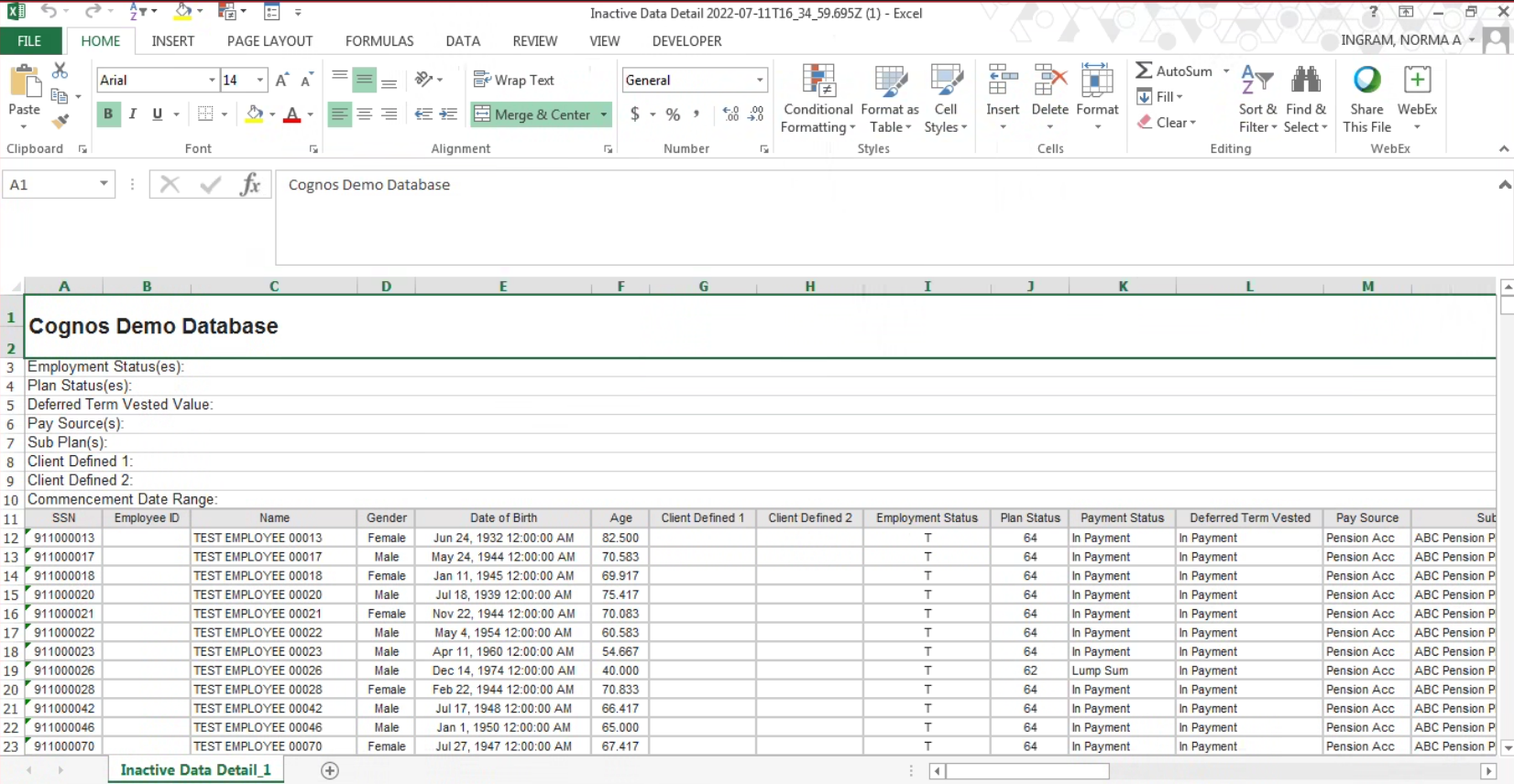 On-Demand Reporting