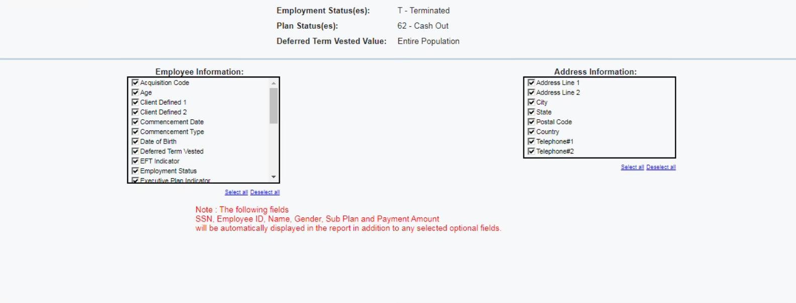 On-Demand Reporting